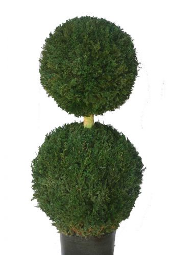 Handcrafted Double Ball Topiary 50 inch